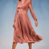 Emmaline Ruffled Midi Dress