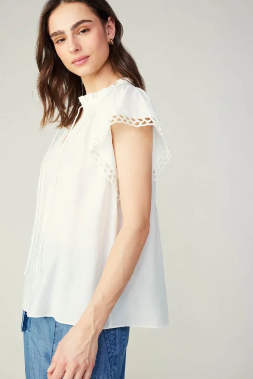 Eyelet Blouse