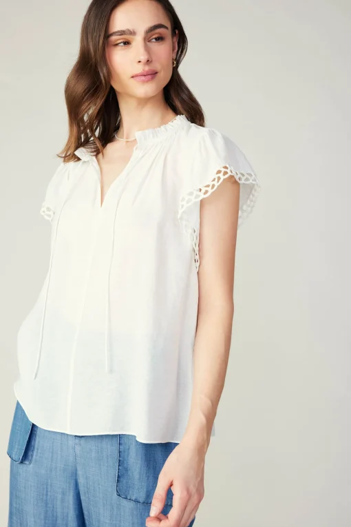 Eyelet Blouse