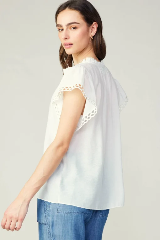 Eyelet Blouse