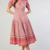 Floral Bohemian Midi Dress