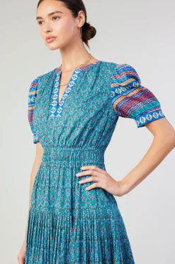 Floral Bohemian Midi Dress