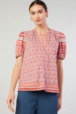 Floral Bohemian Top