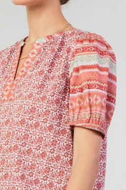 Floral Bohemian Top
