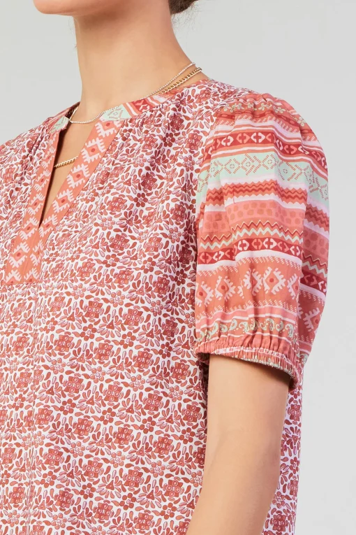 Floral Bohemian Top