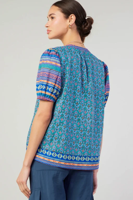 Floral Bohemian Top