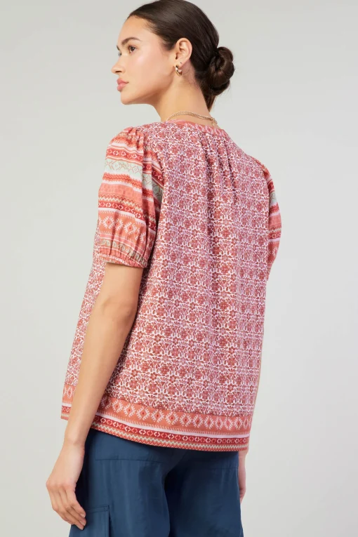Floral Bohemian Top