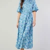 Floral Buttondown Shirt Dress