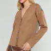 Floral Contrast Cardigan