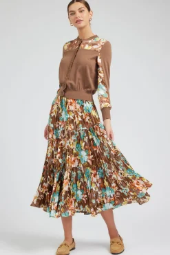 Floral Motif Cardigan