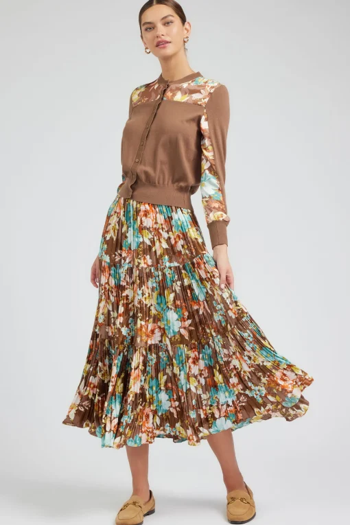 Floral Motif Cardigan