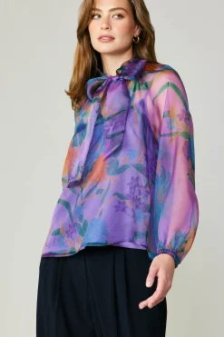Floral Organza Blouse