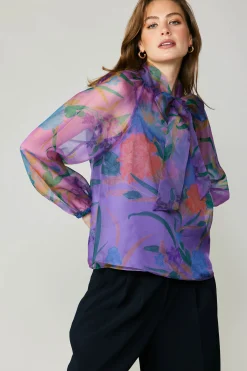 Floral Organza Blouse