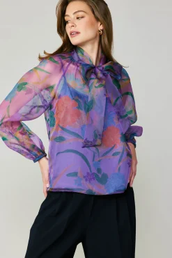 Floral Organza Blouse