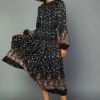Floral Smocked Midi Dress