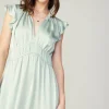Florence Ruffled Midi Dress