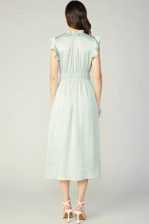 Florence Ruffled Midi Dress