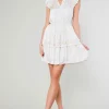 Flutter Sleeve Mini Dress