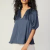 Gathered Neckline Blouse