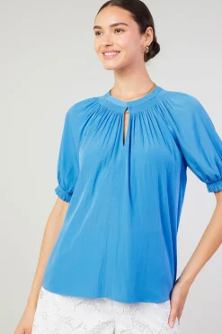 Gathered Yoke Blouse
