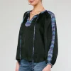 Geometric Patterned Blouse
