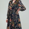 Glimmer Botanical Maxi Dress