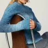 Gradient Sweater Top