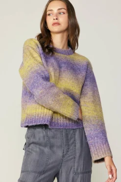 Gradient Sweater Top