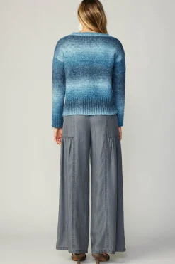 Gradient Sweater Top