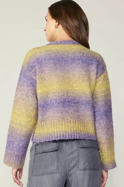 Gradient Sweater Top