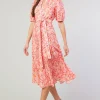 Ilana Pleated Midi Dress
