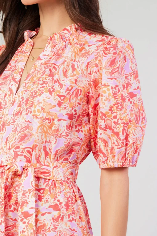 Ilana Pleated Midi Dress