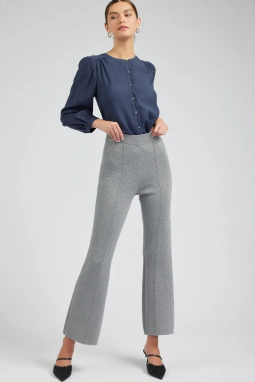 Knit High Waist Pants