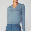 Lace Collar Sweater Top