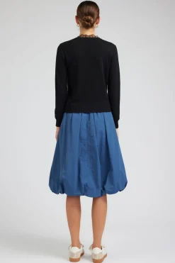 Lace Detail Sweater Top