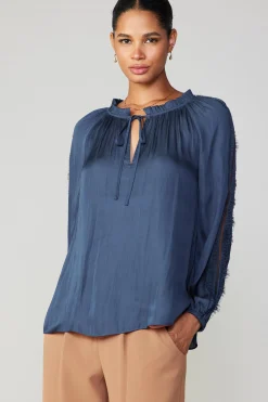 Lace Panel Blouse