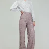 Lace Straight Pant