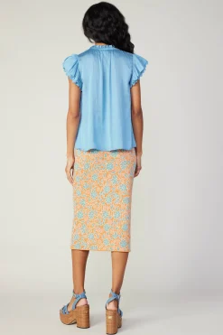 Layered Lace Sleeve Top