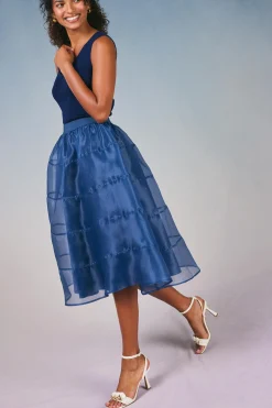 Lined Organza Skirt
