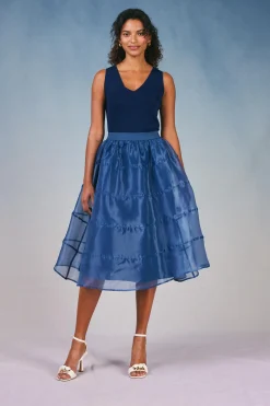 Lined Organza Skirt