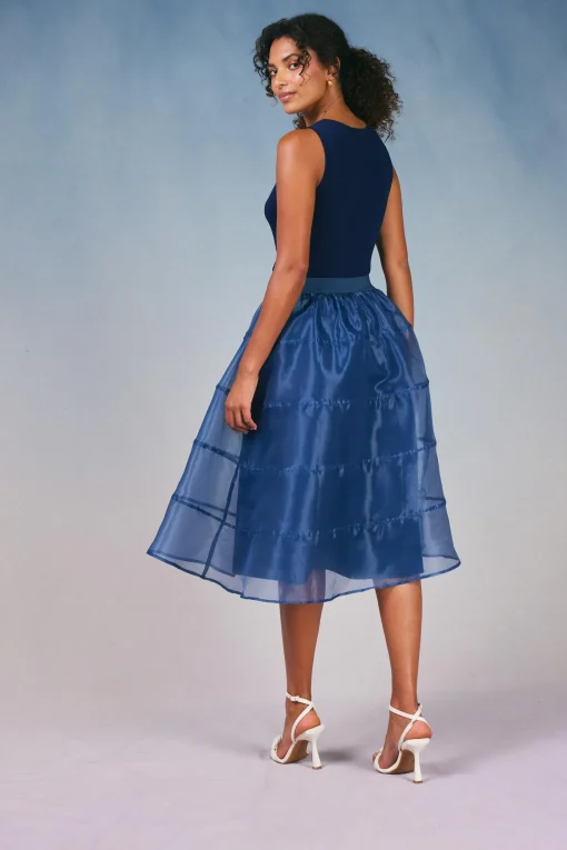 Lined Organza Skirt