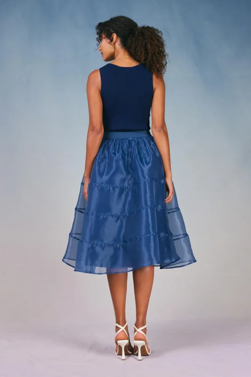 Lined Organza Skirt