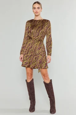Link Motif Mini Dress
