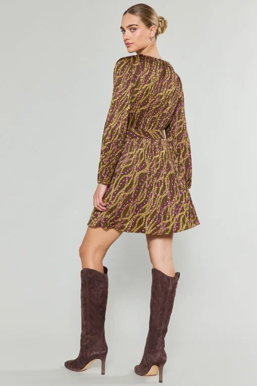 Link Motif Mini Dress
