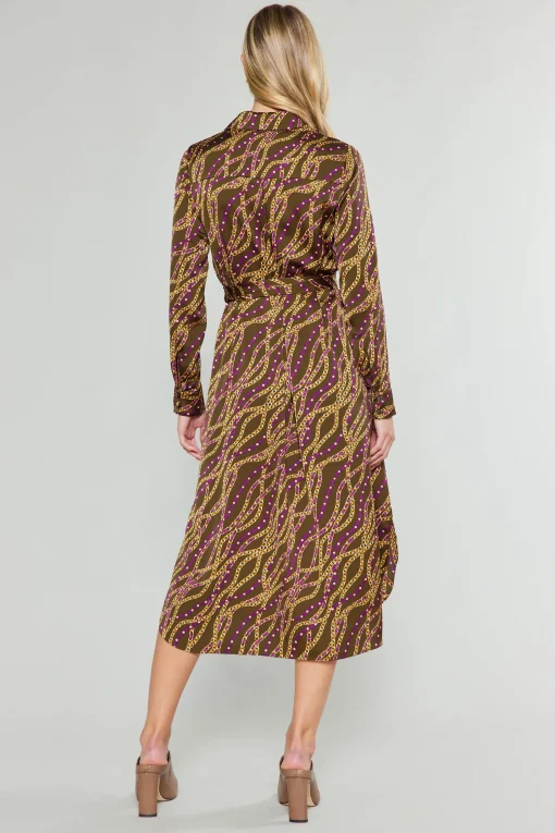 Link Motif Shirt Dress