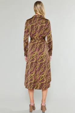 Link Motif Shirt Dress