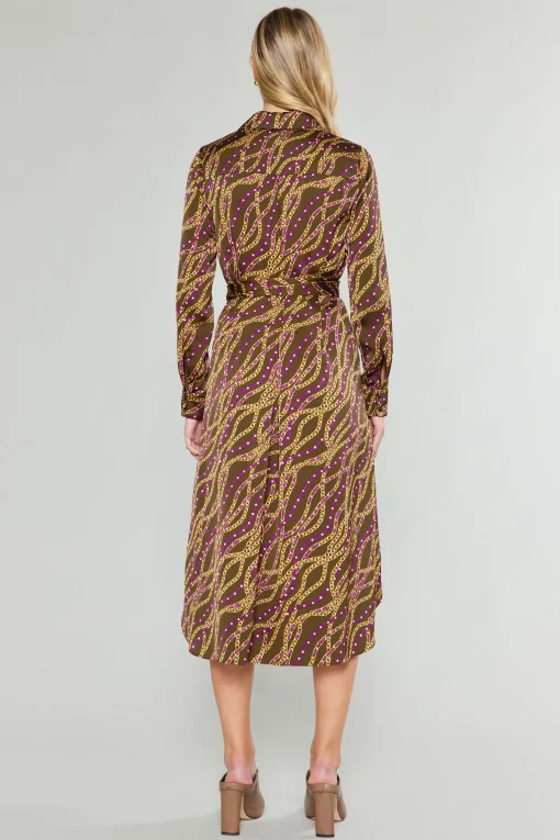 Link Motif Shirt Dress