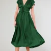 Mara Pleated Maxi Dress