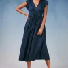 Mara Pleated Maxi Dress