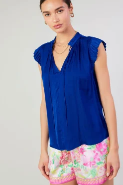 Margot Pleated Blouse